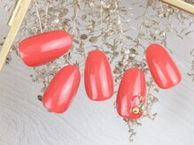 ネイルサロン ディーバ 調布店(Diva)/ One color plus（ストーン）