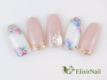 エリクサーネイル 池袋(Elixir Nail)/定額b カジュアル/クーポン使用