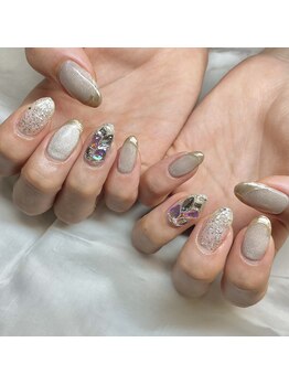 アオ(Ao)/ミラーフレンチ×マグネット