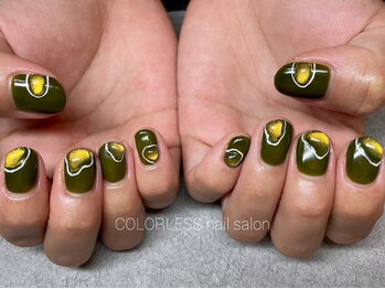 カラーレス(COLORLESS)/お客様ネイル☆デザインコース