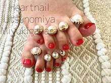 はあとねいる 宇都宮御幸ヶ原店/【店舗限定】赤マグネットネイル