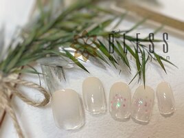 夏先取りネイル