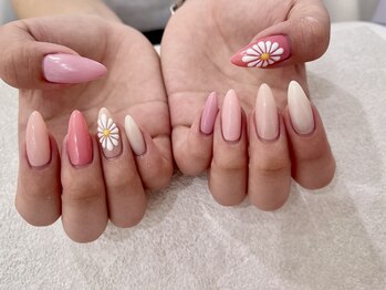 マイマイネイル(maimai nails.)/【036】ぷっくりフラワー*