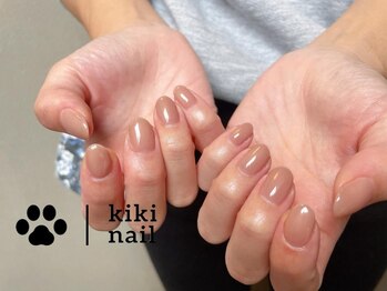 キキネイル 二子玉川(kikinail)/ワンカラー/秋冬ネイル