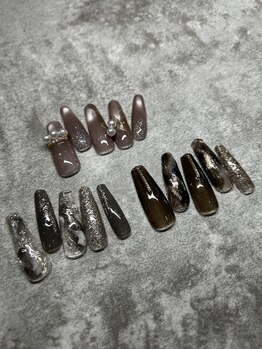 ネイルサロン ブランシュ(nailsalon Blanche)/-simple course ¥7,700-
