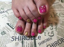 トータルサロン 白べぇーっ プラス/ターコイズ風ネイル！