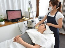 マイルーム(myroom)/フェイシャル施術中