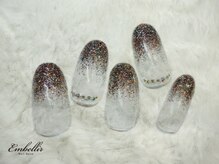 アンベリール 横浜店(Embellir)/（410）ラメMIXグラデ