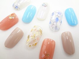 ワンカラー＆シェル☆