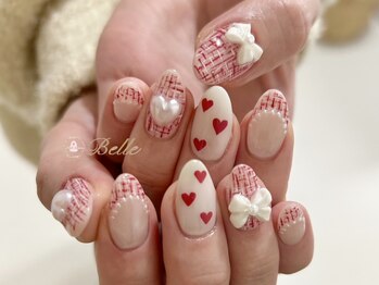 ツイード×リボン♪