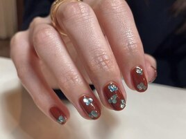 Narumi限定ホロフラワーネイル