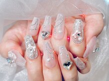 ネイルサロン パリスピンク(paris pink)の雰囲気（１００００円ぴったりでつけ放題♪ガーリー系アートならお任せ！）