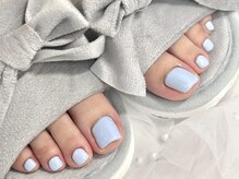 ネイルネージュ 錦糸町(Nail Neige)/フット/ワンカラー/ワンホン