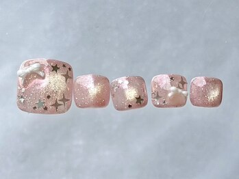 ジェミーネイル シンジュク(Jemiy nail shinjuku)/マグネットミラーホロリボン¥