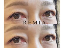 レミア アイラッシュアンドネイル 大船(REMIA)/アイブロウ×まつげパーマ