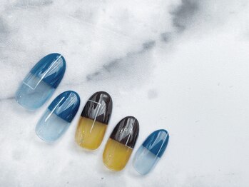 スリー(THREE)/Oct.2020/nail design