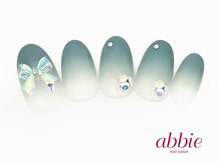 ネイルサロン アビー グランデュオ蒲田店(abbie)/オーロラリボン ￥11396