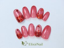 エリクサーネイル 五反田(Elixir Nail)/定額a シンプル／クーポン使用