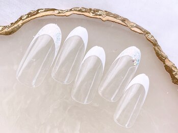 ネイルサロンフォーユー(for u)/フレンチネイル￥4980