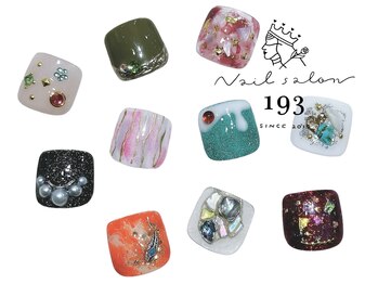 イチキューサン(193)/親指アート定額【Foot】6600円