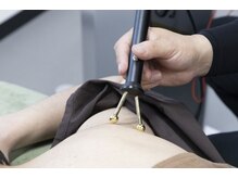 電気機器×手技での施術で深部の凝り・痛みにアプローチ♪