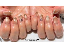 フロージュ ネイル(florjyu nail)/マグネットフレンチnail