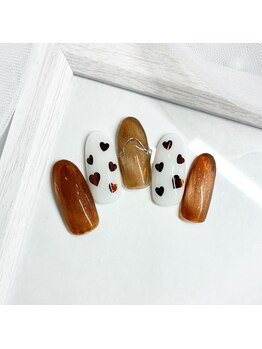 バレンタインネイル♪