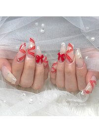 リボンネイル♪