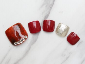 ジーネイルコウベ(G NAIL KOBE)/フットDコ-ス 3540円