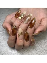 ネイルサロン ローズ(Rose)/べっ甲ネイル