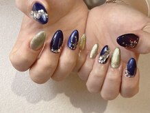 オーク 戸塚(OAK)/ネイビー&月デザイン