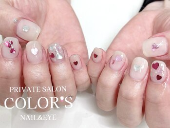カラーズ ネイル アンド アイ(COLOR'S NAIL&EYE)/持ち込みアート