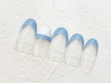 リーチェ ビューティアンドネイルサロン 大名店(Beauty&Nail Salon)/シンプルフレンチ