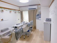ラフェ ネイルサロン(La fee nail salon)の雰囲気（白を貴重とした落ち着いた空間♪）
