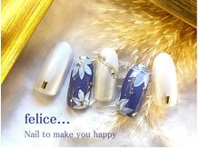 ネイルサロン フェリーチェ(felice)/【定額ネイル】¥7980