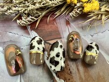 リー 柏駅前(re)/アニマル柄ネイル