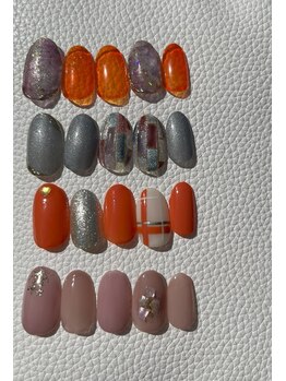 秋ネイルデザイン