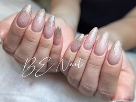 ラメグラデーションネイル