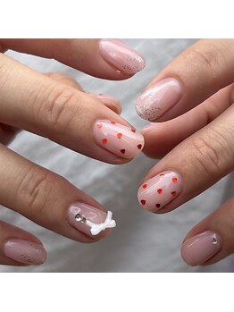 ビー 中町(bii)/ハートホロネイル