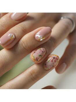 グラニットネイル(granite nail)/大人上品♪アート4本コース