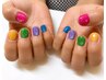 【Paragel】※オフなし!10本長さだしparagel 持ち込みアートし放題
