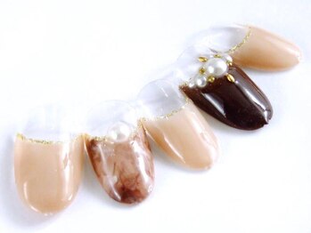 アンジュ(Ange)/月替わりデザイン！定額ジェル☆