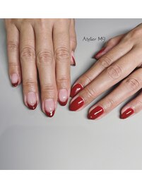 ボルドーネイル