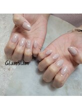 グラムスラム 福島店(GLAMSLAM)/シンプルネイル♪