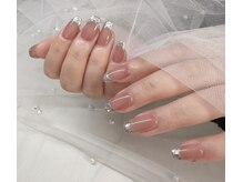 エクラベル(E'clat belle)/ガラスフレンチネイル☆