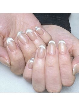 エツキネイル(悦木Nail)/マグネットフレンチ