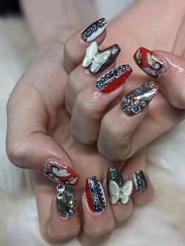 ライム(Rhyme)/成人式ネイル