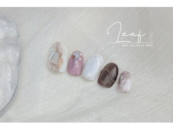 Leaf nailsalon by MGH/定額L｜pinkニュアンス