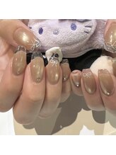 タイニーネイル(tiny nail)/クリアフレンチネイル