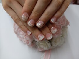 レース3Ｄ花ウェディング人気ART